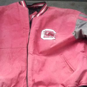 South Carolina Gamecock leather jacket